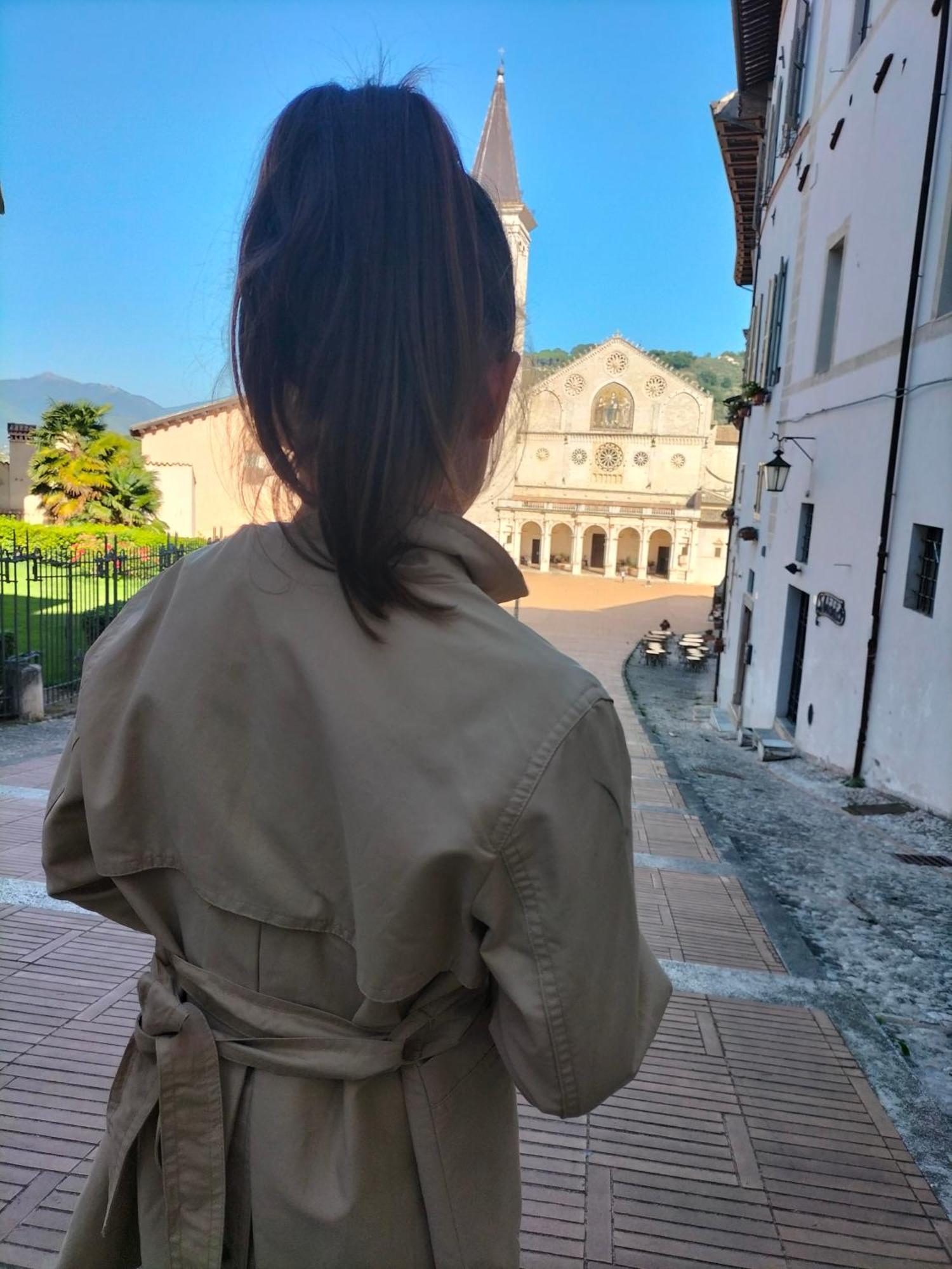 Appartamento Di Via Refini II 斯波莱托 外观 照片